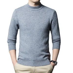 Suéteres de otoño e invierno de nuevo estilo, suéter de punto de medio <span class=keywords><strong>cuello</strong></span> <span class=keywords><strong>alto</strong></span> para <span class=keywords><strong>hombre</strong></span> - Product Image 6