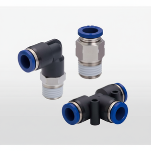 Raccords équivalents en acier inoxydable PISCO SUS303 Pièces pneumatiques SPV12 - Product Image 1