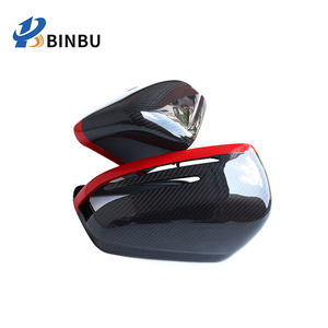 Чехол для зеркала заднего вида из углеродного волокна для Benz A C E class CLA GLA <span class=keywords><strong>GLK</strong></span> CLS W204 W117 W176 W212 W207 W218 X156 - Product Image 3