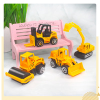 Mini-Baufahrzeug Tortenaufsatz Bulldozer-Modell Spielzeug Bagger-Serie Kinder-Tortendekoration Partyzubehör und Dekorationen