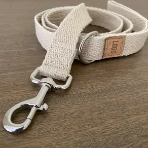 Hunde halsband und Leine aus natürlicher Hanf Baumwolle, kunden spezifisch, umwelt freundlich