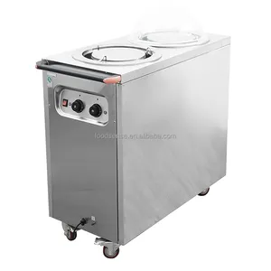 commercial electric plate warmer cart/plate warmer