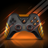 Manette de jeu sans fil asymétrique 2,4 G C-STAR NS-A90802 avec double moteur de vibration, joystick, batterie 450 mAh, compatible, certifiée CE/ROHS
