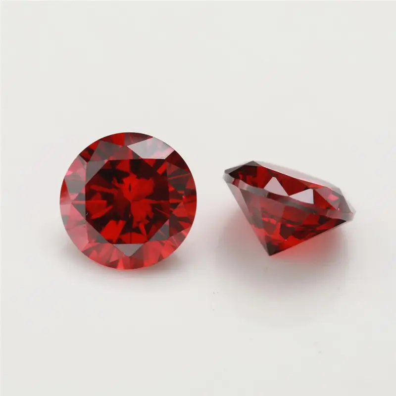 China hot sale garnet red birth stone/ gemstones for luck in January