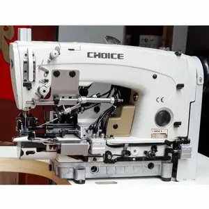 Máquina de coser semiautomática de punto de bloqueo de aguja única, GC-63922-D4