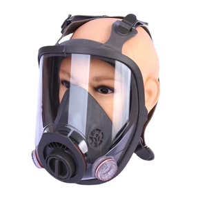 Respirador de cara completa de gran tamaño 6900, máscara de Gas reutilizable, máscara de protección respiratoria, cubierta de cabeza a prueba de polvo - Product Image 6