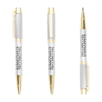 Stylo à bille en métal de haute qualité à motif de labyrinthe tactique Convient aux amateurs de plein air Logo de stylo personnalisé