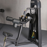 Machine de musculation professionnelle Delt Machine, poids 70 kg (154 lb), presse épaules sélectionnable, entraînement de levée latérale assise