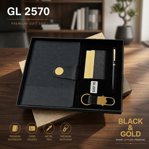 Set de Regalo Profesional Inteligente con Cuaderno A5, Bolígrafo Magnético, Tarjetero y Llavero de Cuero Sintético para Regalos de Bienvenida para Empleados - Product Image 4