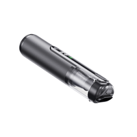 Aspirateur de voiture LCD sans fil portable avec moteur sans balais 16500Pa soufflage et aspiration 2in1 lumière LED