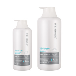 R'ENDASE sampo penghalus perawatan Keratin terbaik keriting coklat ekstensi perak tipis pirang keriting hitam Shea rambut rusak kering 1L - Product Image 1