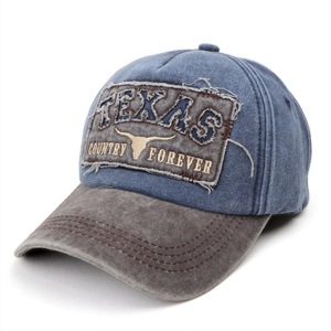 Casquette de baseball brodée Texas Country Forever en coton lavé pour homme, style décontracté - Product Image 3