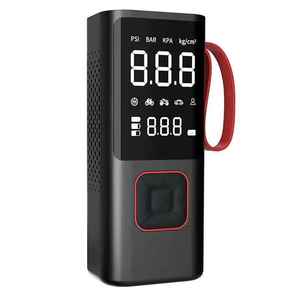 Pompa kompresor Inflator udara ban mobil, genggam nirkabel Digital dapat diisi ulang - Product Image 1