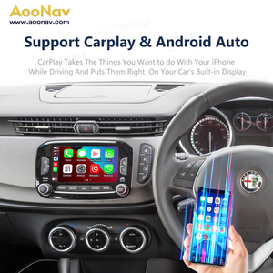 Linux System Mirror link Box <b>For</b> Alfa Romeo Giulietta Wireless Apple CarPlay Stereo Upgrade <b>Car</b> Radio Adapter - Product Image 4