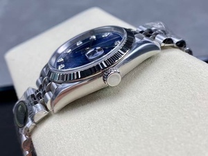 Venta directa de fábrica, muy popular, reloj mecánico de alta calidad y lujo, resistente al agua, función de calendario, acero inoxidable - Product Image 3