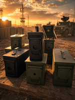 Gestion de munitions de grande capacité pour les opérateurs de stands de tir avec un coffret de rangement durable