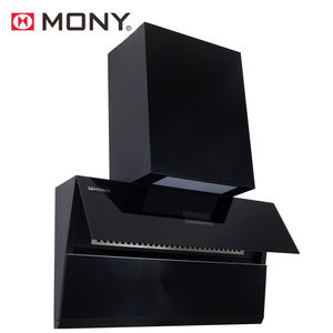 Fabricante de MONI personalizado de lujo 110V chimenea RC22300 sin ductos montado en la pared autolimpiante silencioso cocina campana extractora - Product Image 1