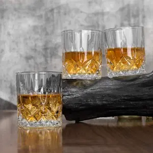 创意设计无铅品尝不倒翁饮用鸡尾酒饮料威士忌玻璃杯