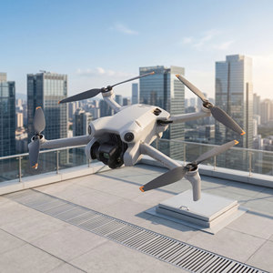 โดรนวิดีโอ Mini 4 Pro RC พร้อมจอควบคุม 2 จอ ชุด Fly More Combo Plus ระบบติดตามอัจฉริยะ ระบบตรวจจับสิ่งกีดขวาง ความละเอียด 4K HDR - Product Image 1