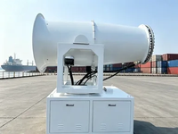 Canon à eau anti-poussière / Machine de pulvérisation de brouillard pour entrepôt de charbon et stockage