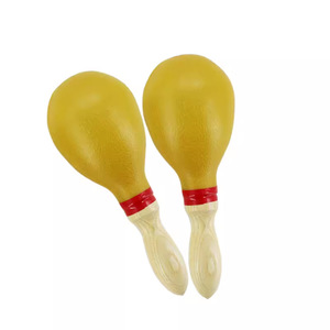 Maracas de Madera y Plástico al por Mayor, Instrumento de Percusión Orff, Agitador de Mano para KTV, Bares, Fiestas, Ambiente Festivo y Acompañamiento de Banda - Product Image 2