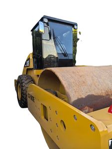 Rodillo Compactador de Carreteras Usado Caterpillar CS683 CS583 Modelo 2017 con Motor Diésel, Rodillo de Un Solo Tambor con Neumáticos y Bomba, Recién Llegado, en Venta - Product Image 1