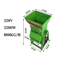 Machine de traitement de la farine et de l'amidon de manioc, râpeuse et broyeur de manioc