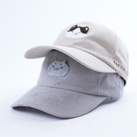 Casquettes de baseball non structurées à bord incurvé