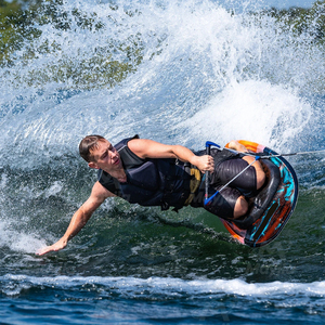 <span class=keywords><strong>Planche</strong></span> de <span class=keywords><strong>wakeboard</strong></span> personnalisée, résistante aux chocs, remorquable, pour adultes débutants, sports nautiques lac et océan - Product Image 2
