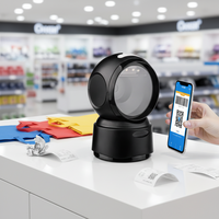 Lecteur de codes-barres portable CX70L pour supermarché, plug-and-play, mains libres, lecture de codes QR et codes-barres 1D/2D sur écran