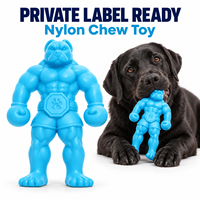 Jouet pour chien en nylon solide haute densité ODM, jouet dentaire pour boxeur canin, pour mâcheurs agressifs, pour races Husky Sibérien