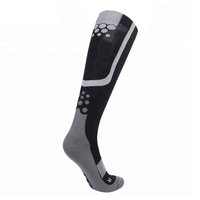 Chaussettes de compression personnalisées haute performance, montantes, pour gym/course, avec soutien de la voûte plantaire 3D et coussinet de talon, en nylon/spandex tricoté, collection printemps