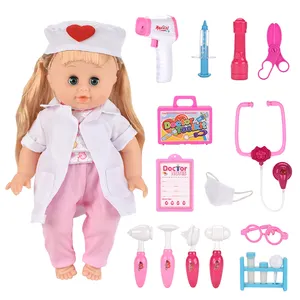 婴儿模拟医院假装游戏套装听诊器注射医生套装娃娃儿童女孩玩具