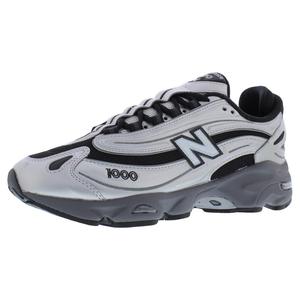 Chaussures unisexes New Balance 1000 gris-vert, baskets épaisses - Product Image 1