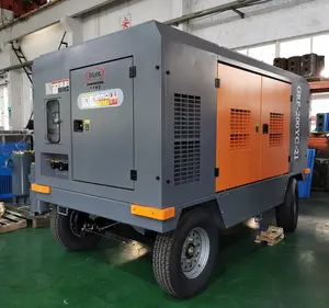 185cfm compressor de ar diesel portátil