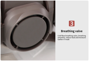 Respirador de Media Cara 6200 con Certificación CE, de Alta Calidad, para Pintura de Automóviles, para Gases Ácidos, Vapores Orgánicos y Partículas Tóxicas - Product Image 4