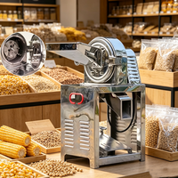 Moulin à marteaux automatique multifonctionnel pour le décorticage du riz avec lames en acier inoxydable 1000-2000W