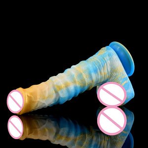 Luckyocy-jouets sexuels, gode de 10 pouces, en fil, sexe plus épais, <span class=keywords><strong>monster</strong></span> pénis pour femmes - Product Image 6