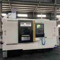 Tour-fraiseuse CNC à double broche MS20Y haute vitesse, axe Y, machine de précision légère pour la production de composants électroniques