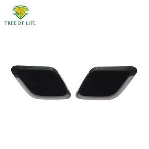 Cubiertas de boquillas de lavado de faros para Jeep Grand Cherokee 68078291AB LH 68078290AB RH, de plástico, con clip para el embellecedor del parachoques delantero - Product Image 4