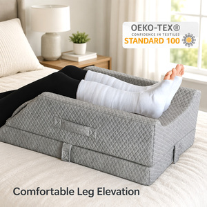 Almohada portátil de elevación de piernas en capas para mejorar la circulación sanguínea y el soporte de las piernas (directo de fábrica) - Product Image 1
