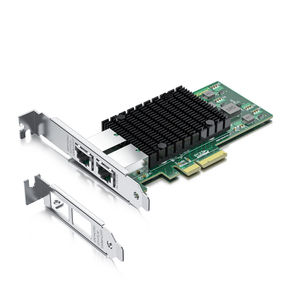 สำหรับ X550-T2 การ์ดเครือข่ายพอร์ตไฟฟ้าแบบคู่ 10G ซินโนโลยี DS1621/1821 รองรับ 2.5G/5G - Product Image 1