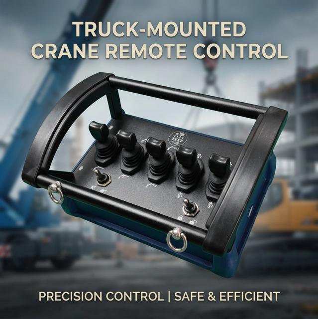 12v 24v Crane Remote Control Kit Telecomando Con Centralina Per Gru Radio Remote Control Set Hydraulic Crane Remote Control Unit