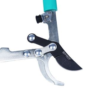 Sécateur de jardinage de qualité industrielle avec lame en acier inoxydable et poignée en PVC, cisaille à étrier pour la taille, prise en main confortable en caoutchouc - Product Image 6