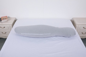 Cuscino per il corpo intero in cotone 100% personalizzato all'ingrosso per adulti, 35x135cm, rimovibile, lavabile, pieghevole, per chi dorme sul fianco, per alleviare il mal di schiena - Product Image 6