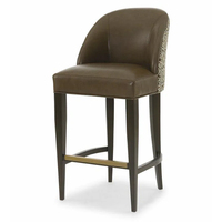 Chaise de barre en bois extérieure d'intérieur Offre Spéciale avec le BC-248 de coussin de tissu