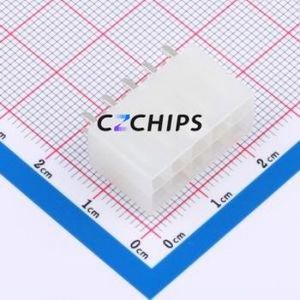 HC-5557-4.2-2x5A Wire-to-Board Pin Header Through hole Component THT,P=4.2mm Connector 2x5P 4.2mm Through Hole Mini-Fit MX 4.2 - Product Image 1