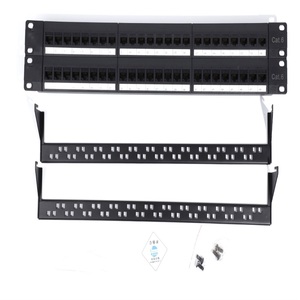 Promotion : Panneau de brassage 48 ports Cat7 Cat6a Cat6 UTP 19 pouces 2U double IDC <span class=keywords><strong>T568A</strong></span>/<span class=keywords><strong>B</strong></span> - Product Image 6