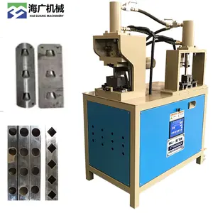 Square Pipe Punching Mold Channel steel drilling and punching machine angle iron punching machine square pipe cutting machine