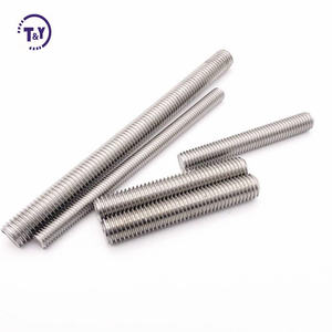 Batang siap pakai, M8 m10 m12 a193 b7 baja tahan karat 316 perunggu batang semua berulir - Product Image 6